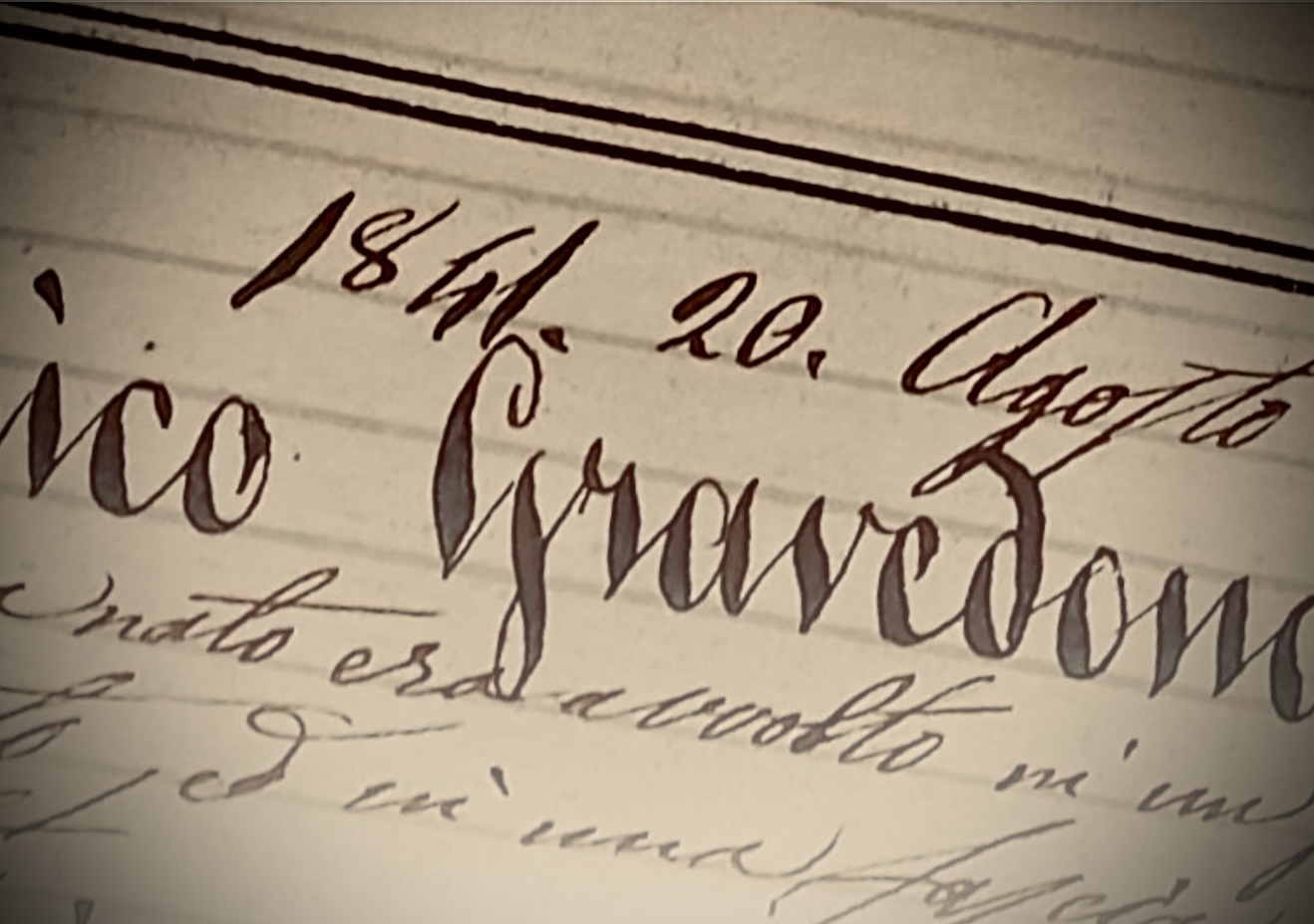 Gravedoni Genealogy record